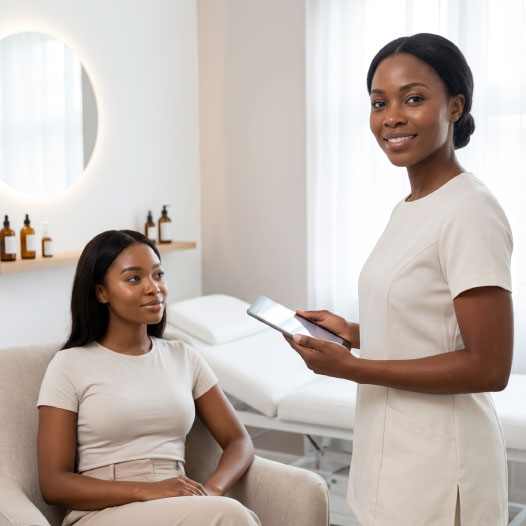 Consultation at Alexis Aesthetics